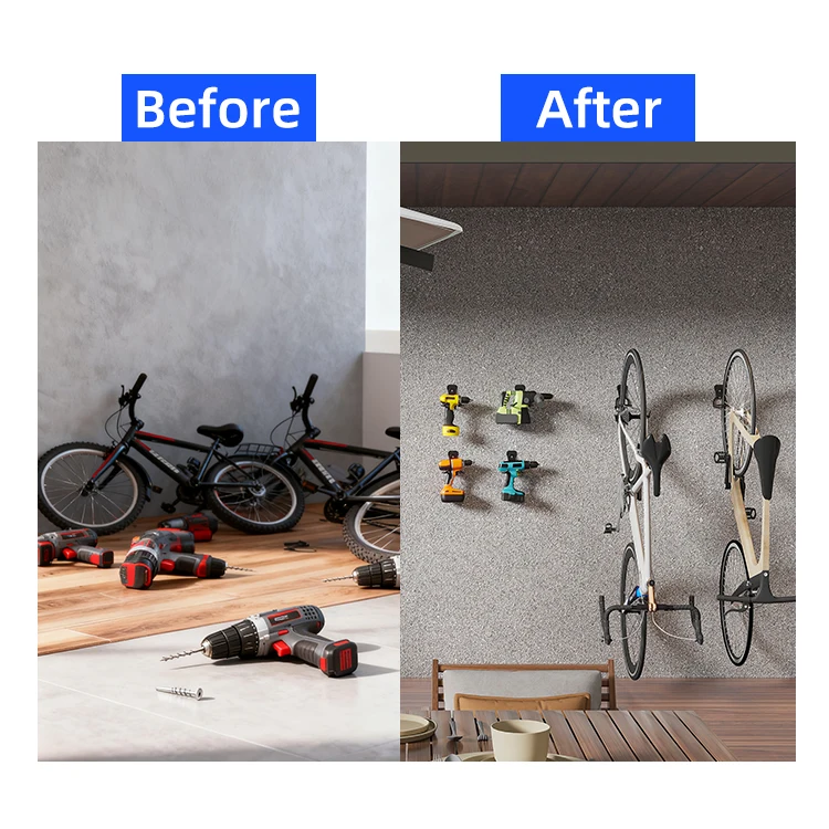 Heavy Duty Utility Garage Organizer Hooks Wall Mounted Storage Hooks for Hanging Power Tools details