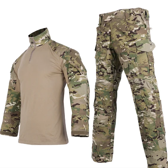 G3 Tactical Frog Suit Uniform Breathable Outdoor Camouflage Training Uniform Factory Directly Security Frog Uniforms