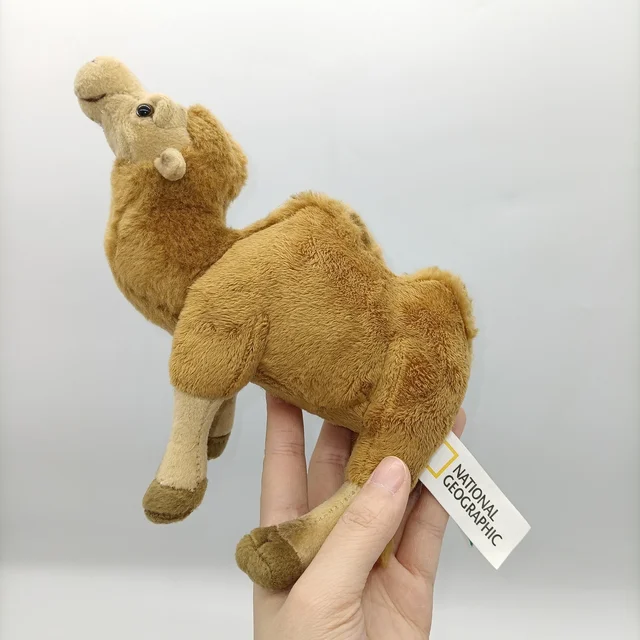 OEM custom camel Animal Stuffed Dolls brown plush camel Simulated Stuffed Plushie Toy with your own logo