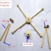 5 rond gâteau stand type b