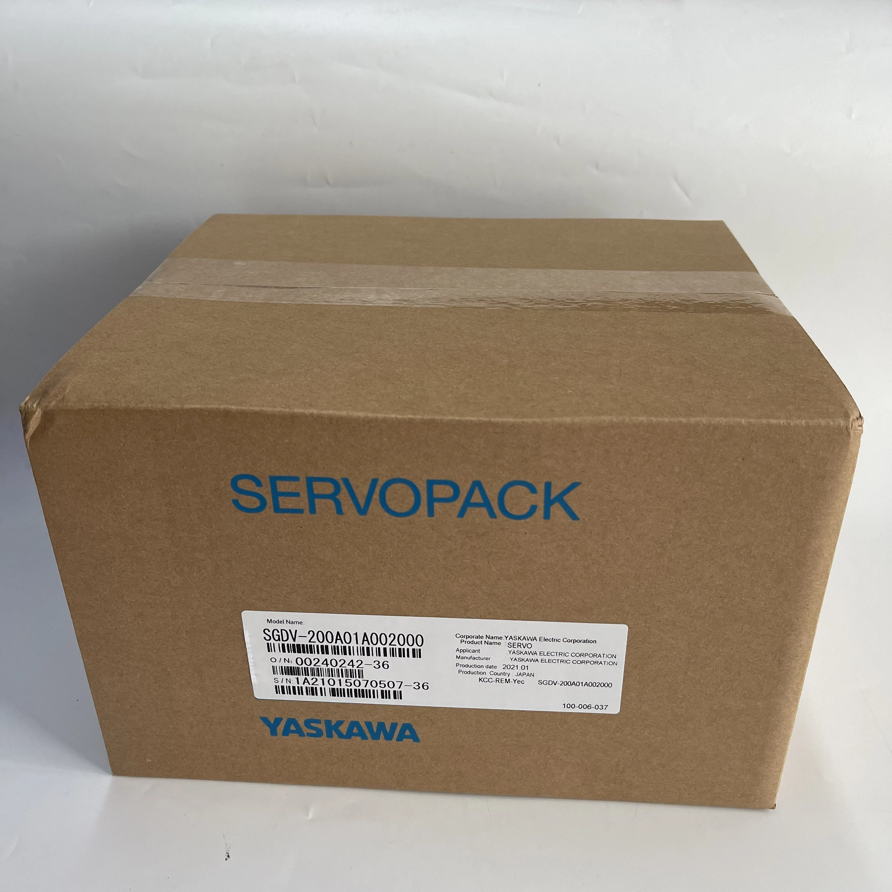 Yaskawa AC Servo Drive (Servopack) SGDV-200A01A002000