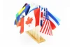 North America flag stands