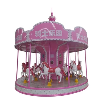 2022 outdoor swing ride carousel 16P high performance merry go round park carousel horse ride for sale