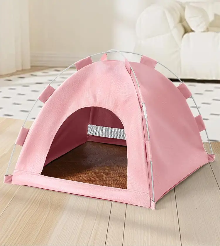 Portable Pet Tent Bed Dog Cat Tent Indoor Waterproof  Breathable Outdoor Pet Tent Suitable for Cat Puppy Bunny and Small Animal