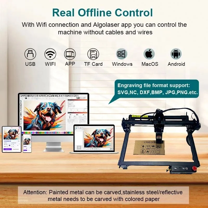 K6 Laser Engraver for Metal Color Marking - High Precision