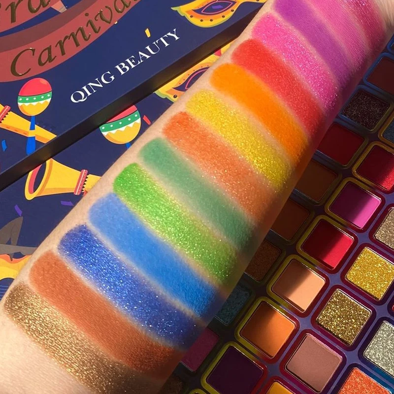 
 99 цветов Палитра теней для век поддоны для макияжа Тени для век веганские высокие пигментные палитры водостойкая косметика красота Ojos  