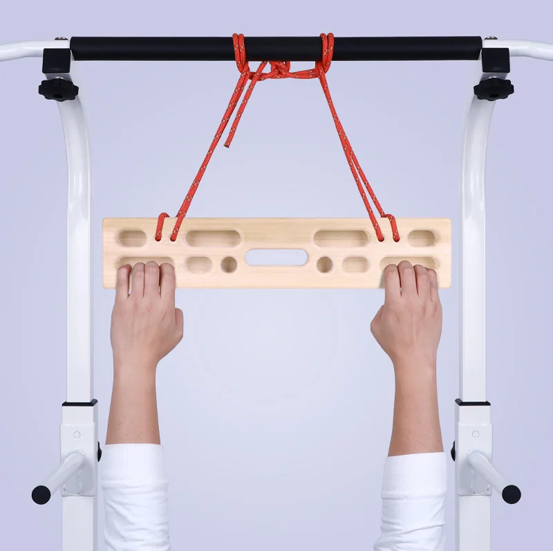 Ecofriendly Portable Wooden Indoor Finger Board Rock Climbing Holds Bouldering Hangboard Rock