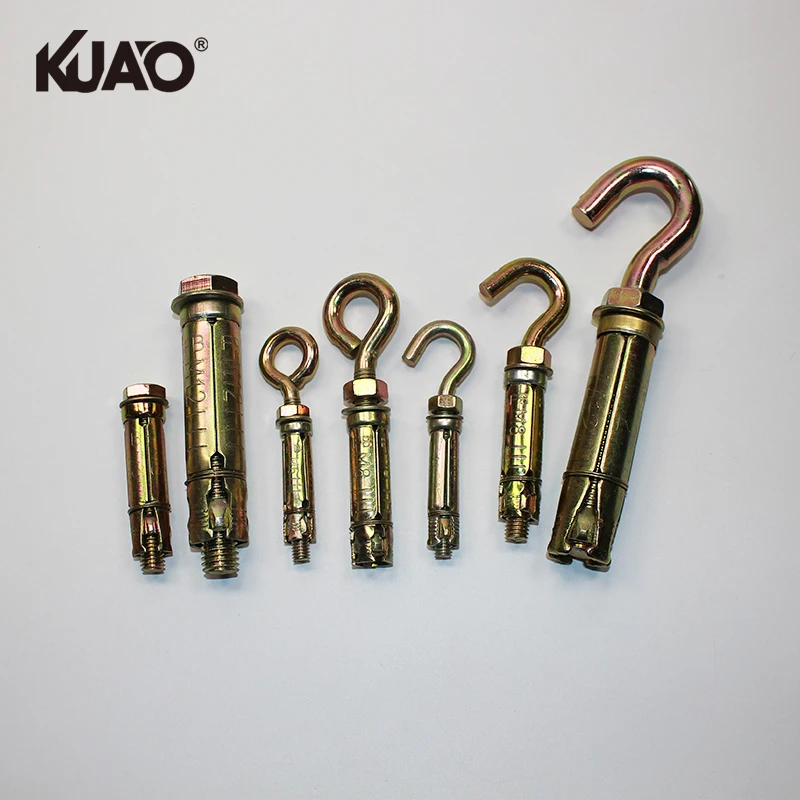 M6 M8 M10 M12 Wall Sleeve Wedge Heavy Duty Expansion Bolt Concrete Masonry Anchor Hardware Kit Home Use DIY Anchor Bolt manufacture