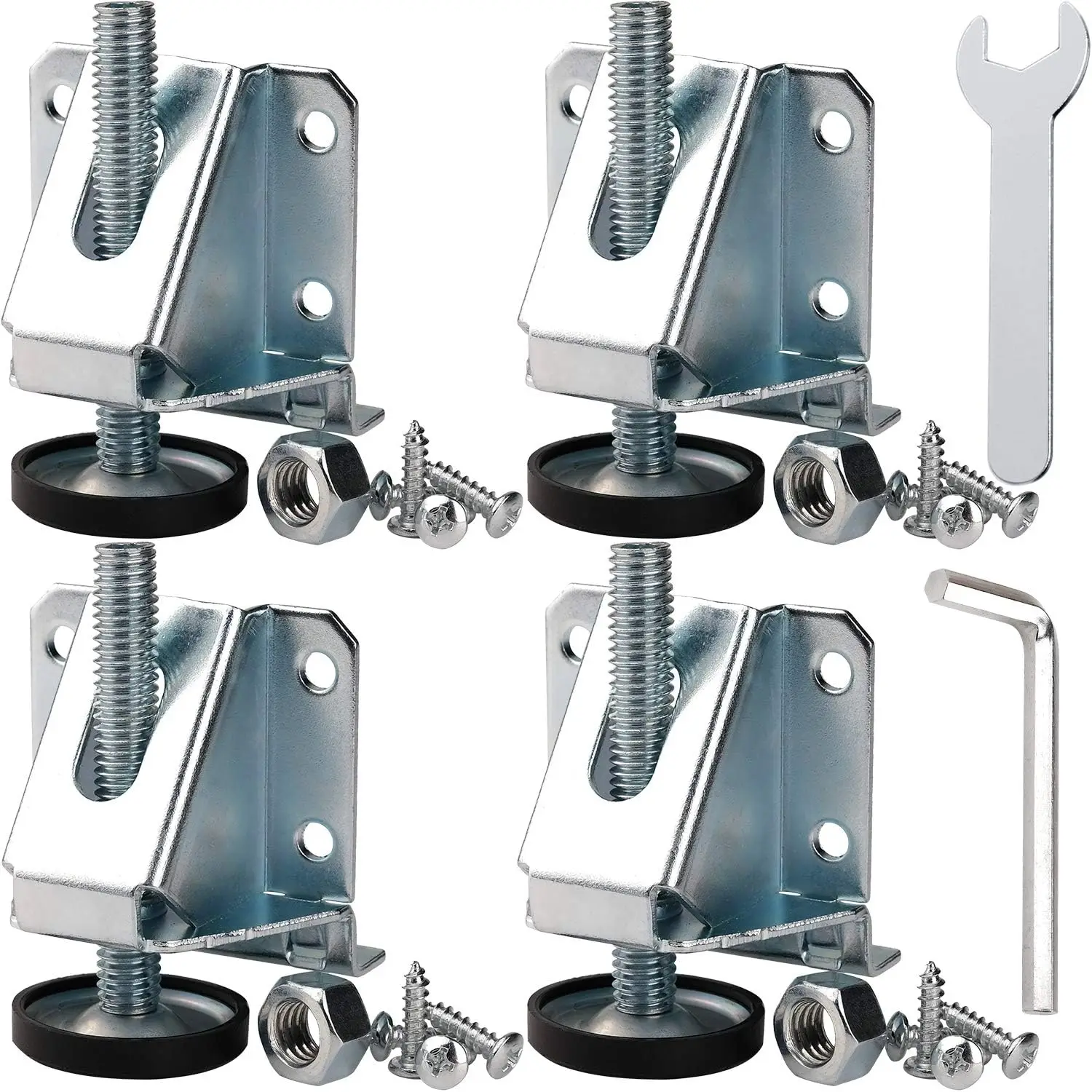 GH F101 Furniture Leveling Feet Heavy Duty Foot Cabinet Levelers Adjustable Table Leg With Leveler