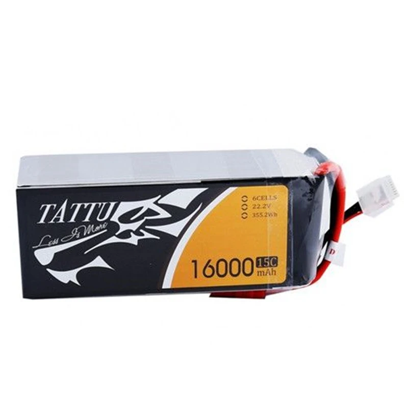 Tattu Lipo Battery 6s 16000mah Lipo 22 2v 15c Uav Drone Battery For