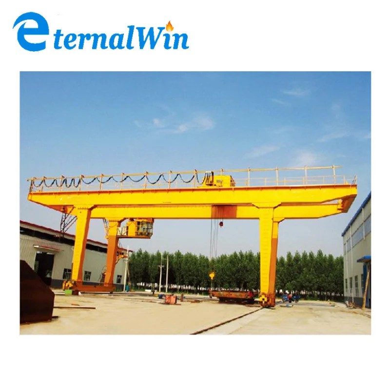 20T 30T Customized Lift Height Good Quality Heavy Duty Double Beam Gantry Crane