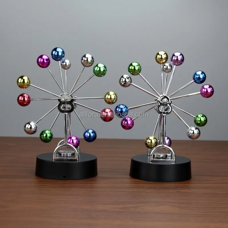 Perpetual Desk Toy Perpetual Motion Color Ball Art Sky