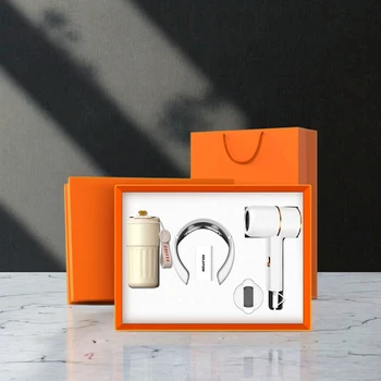 Custom Logo Paper Coffee Cup with Quick-Dry Feature Silk Screen Printing Gift Box for Back School Father's Day Promotional Gifts