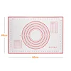 Red silicone mat