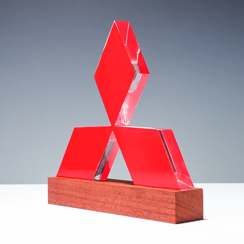 High quality wholesale customized creative design acrylic trophies awards plaques supplier