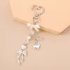Silver love bow