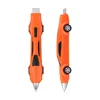 Bolígrafo naranja para coche (núcleo azul) - bala 1.0