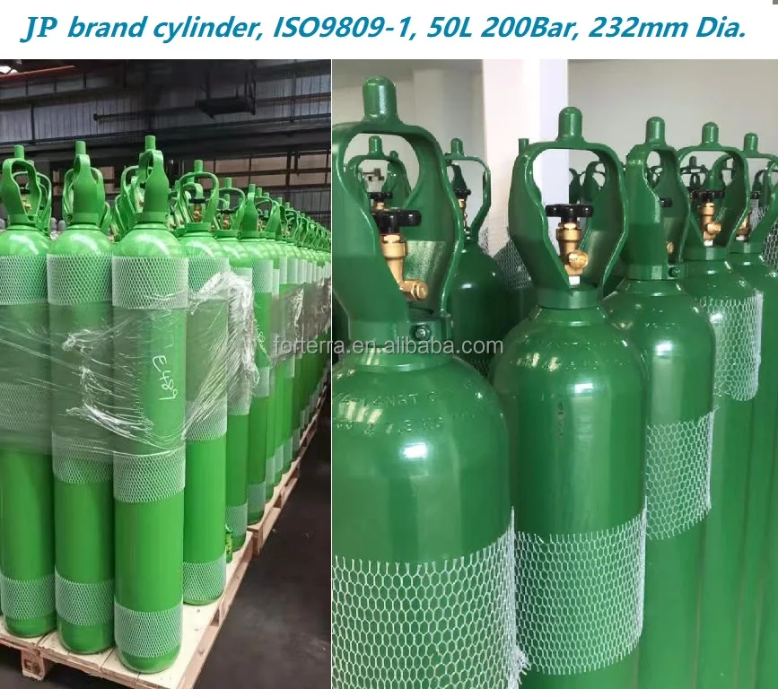 Seamless Steel Empty Medical Oxygen Cylinders Oxygen Cylinder Price