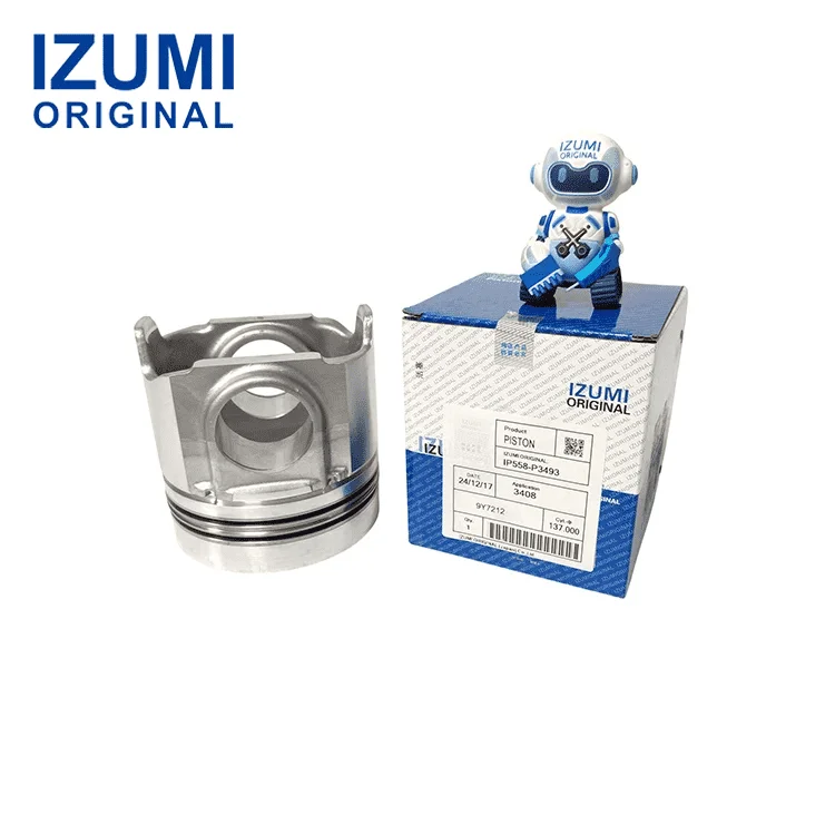 IZUMI ORIGINAL D3408 9Y7212 192-2208 Pistonsats för utbyte av motorer till Caterpillar, reservdelar