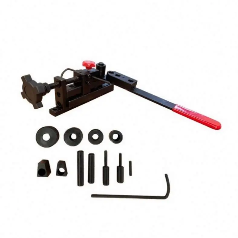TEBAKStainless Steel Manual Bending Machine Small Iron Wire Steel Bending Hydraulic Pipe Benders Iron Wire Steel Bending Machine