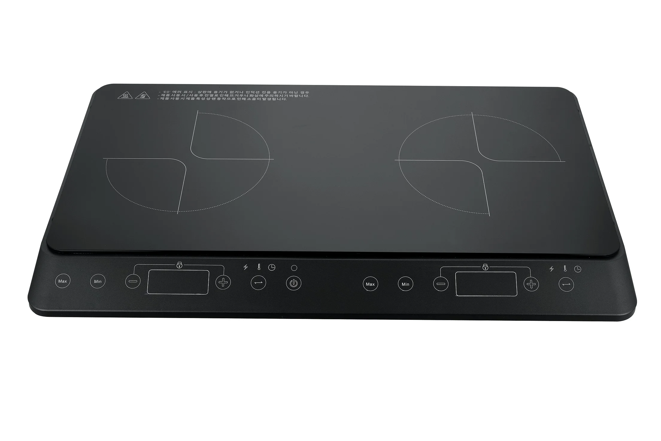 2021 New Launch 2000w Mute Single Electric Induction Hob With Bbq Grill