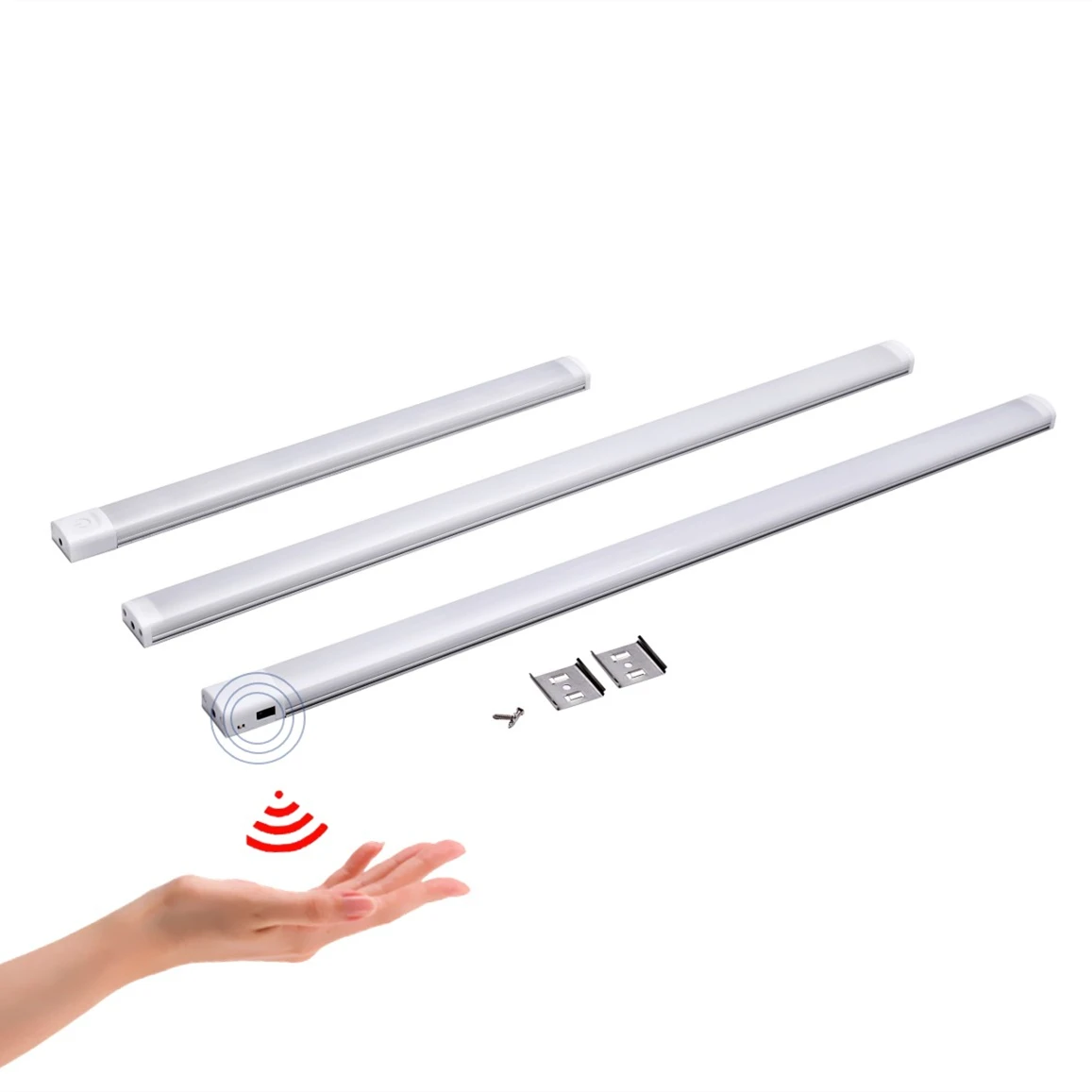 Светодиодное освещение для шкафа с регулируемой яркостью для кухни, светодиодное освещение для шкафа/гардероба