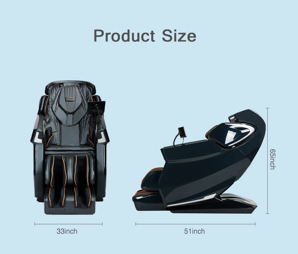 Big Recliner 3d Zero Gravity Space Capsule Body Scanning Massage Chair