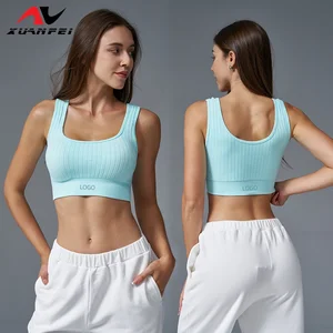 Seamless Womens Clothes Sports Bra Strength Training Custom Sportswear Wear Fitness Yoga Top