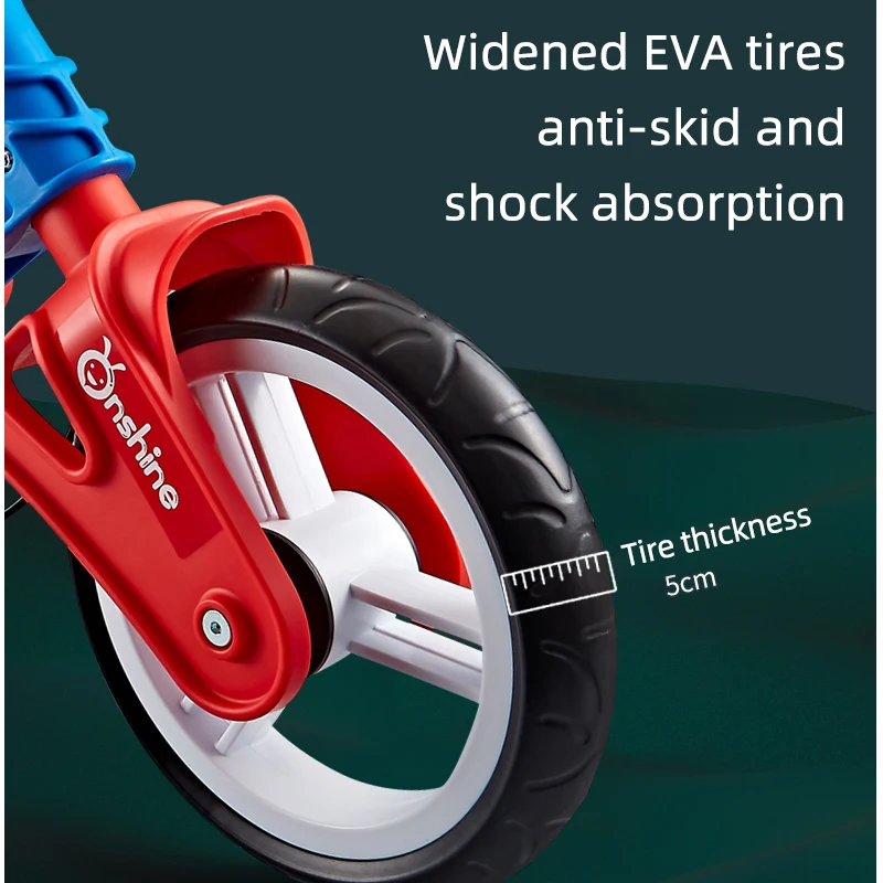 Детский педальный Балансирующий велосипед Onshine для детей 3-4-5 лет, инерционный скутер, детский тренировочный велосипед