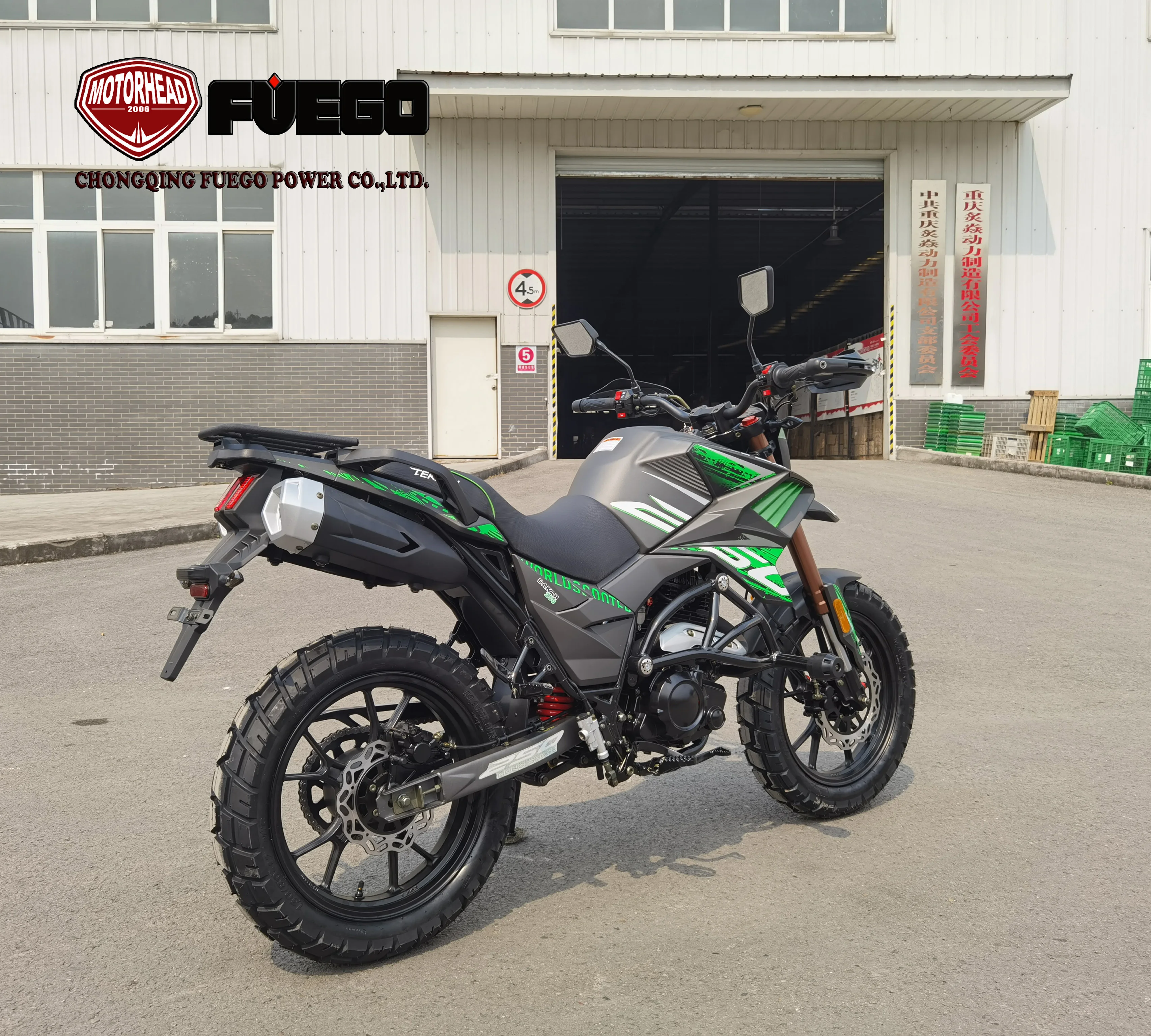 Zongshen and Loncin 200cc & 250cc Motorcycles: Durable Off-Road