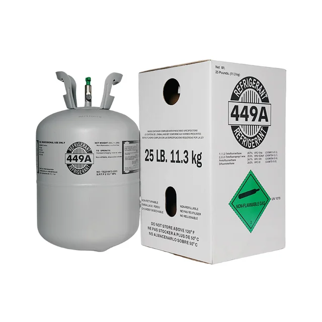 99.99% High Purity  Refrigerant Gas R449A wholesale with r449a Gas good Price