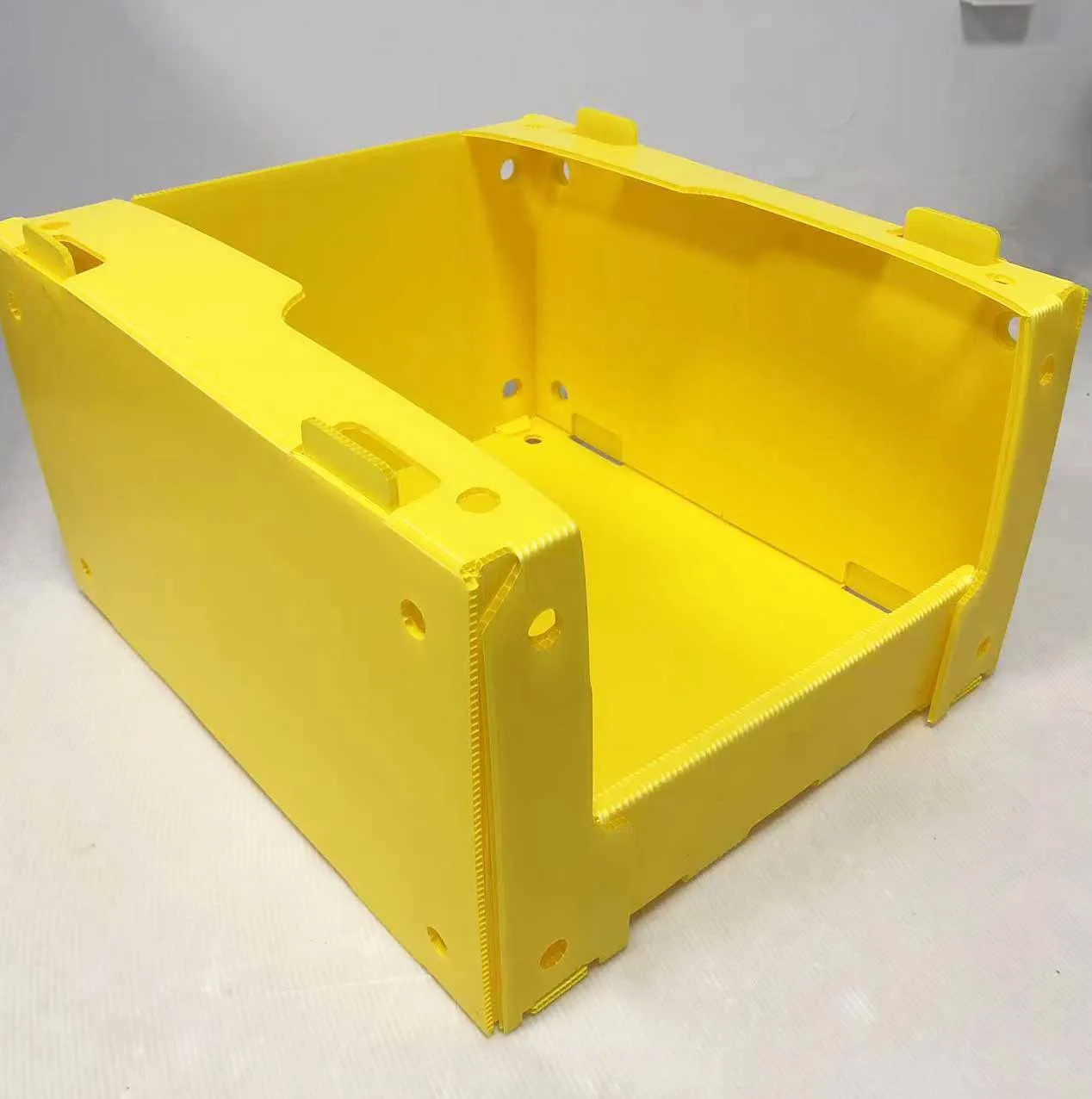 Custom Stackable Picking Bin Warehouse Corflute Picking Bins