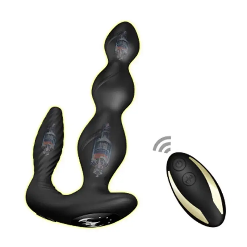 9 Modes Multi-Motor Silicon Gay Adult Vagina Massaging Sex Toys Anal Beads  Vibrator