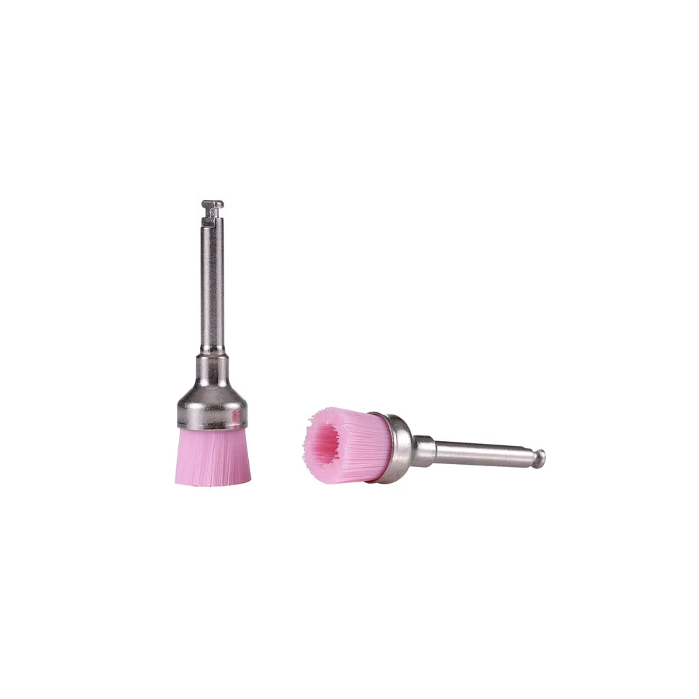 SJ High Quality Dental Prophy Brush Colorful Latch Dental Prophylaxis Polishing Brushes Dental Laboratory Polishing Brush