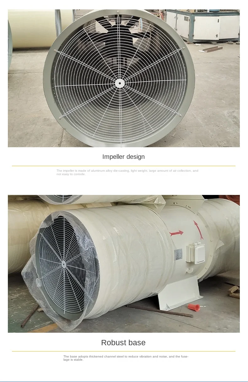 Jet Flow Axial Fan, SDS-11.2, 380, Carbon Steel - detail 2
