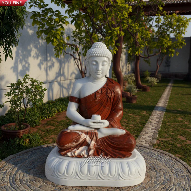Garden Stone Marble Buddha Statue