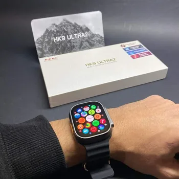 HK9 Ultra 2 AMOLED Smart Watch with AI ChatGPT (Version 2) : Gadget Hub