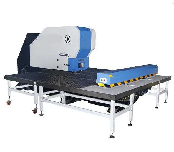 Press Hole 1250*2500mm Big Working Area Sheet Metal Perforating Machine