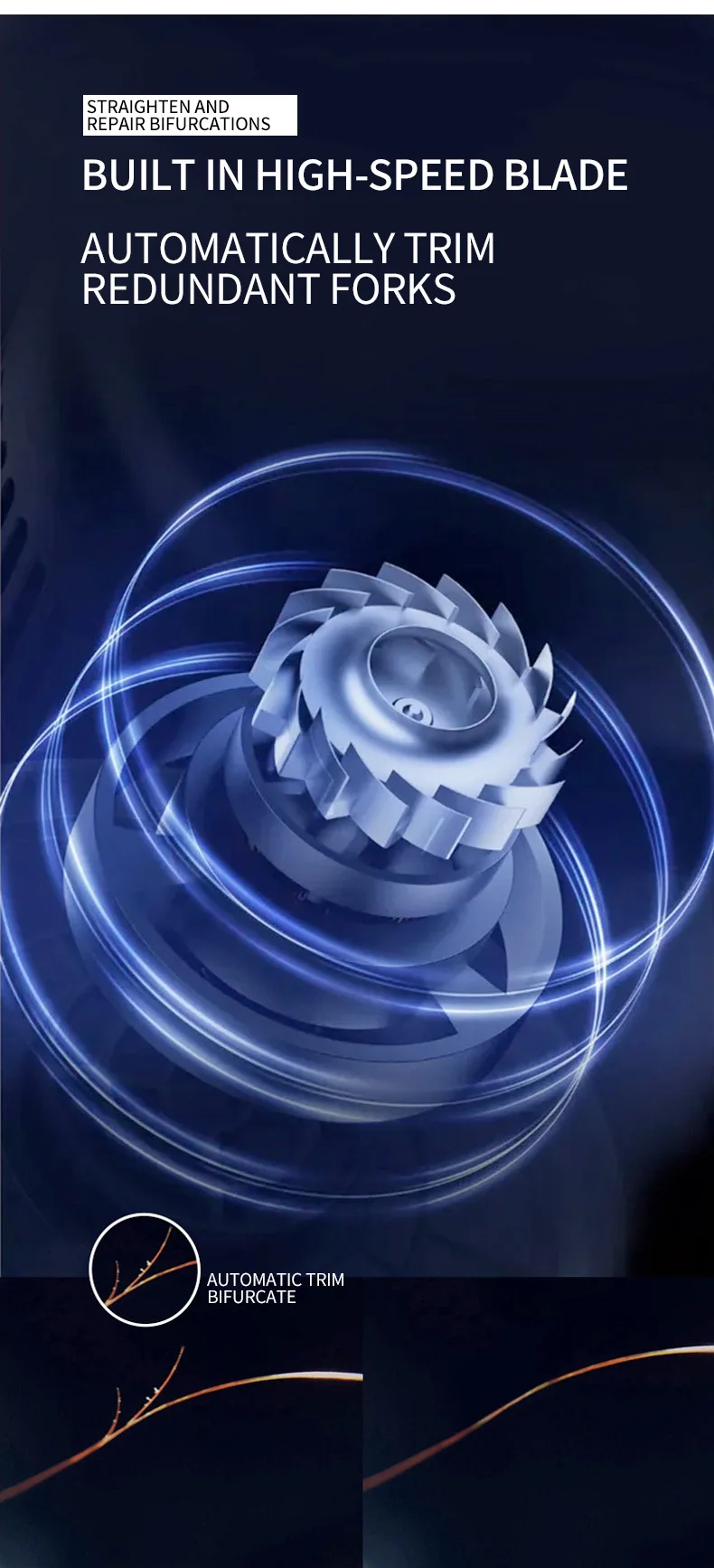 2 In 1 Hair Trimmer Hair Shredder Hair Split Ends Trimmer Buy 2in1 Hair Straighteners And