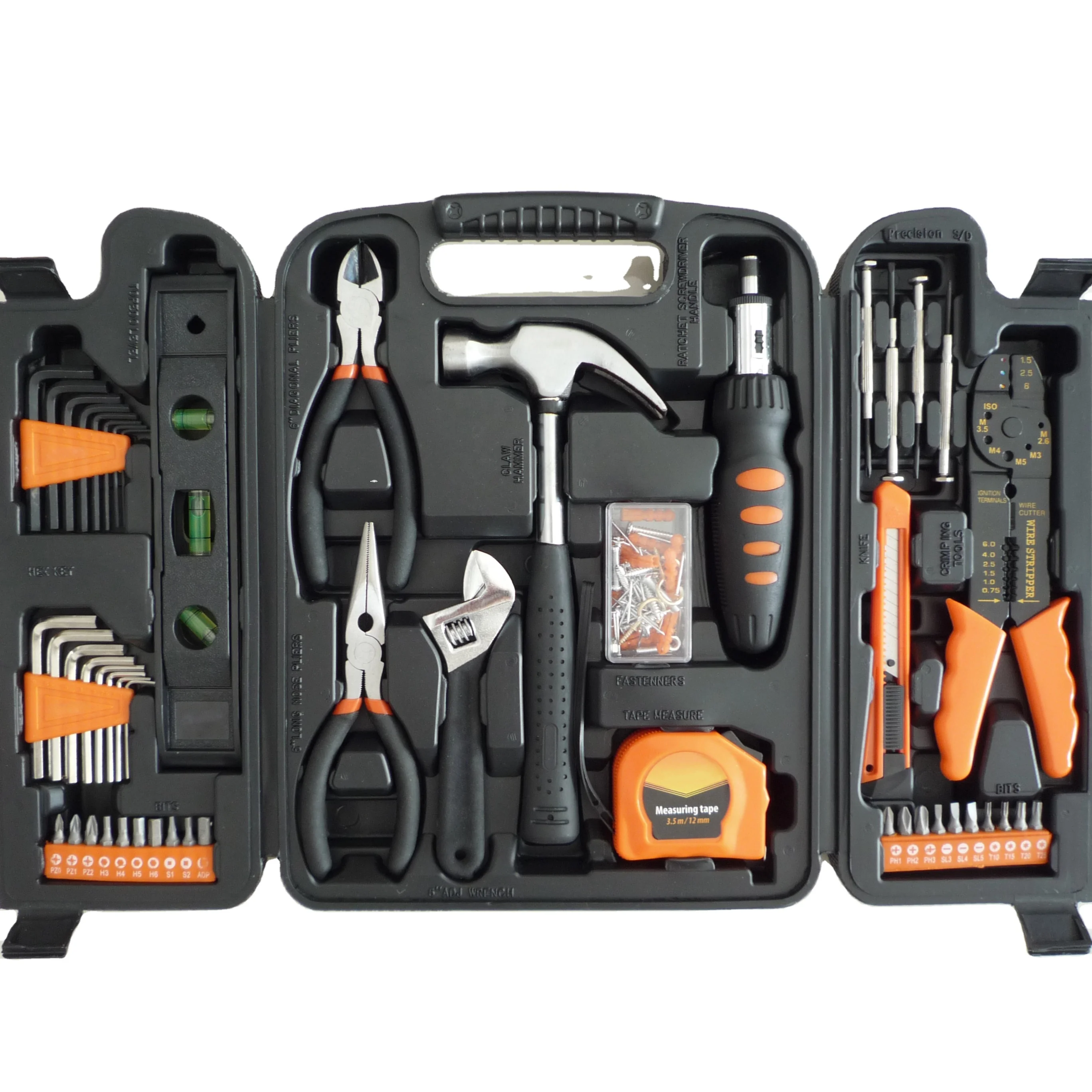 129pcs Hand Tools And Ratchet Wrench Set In Plastic Case Buy 129pcs