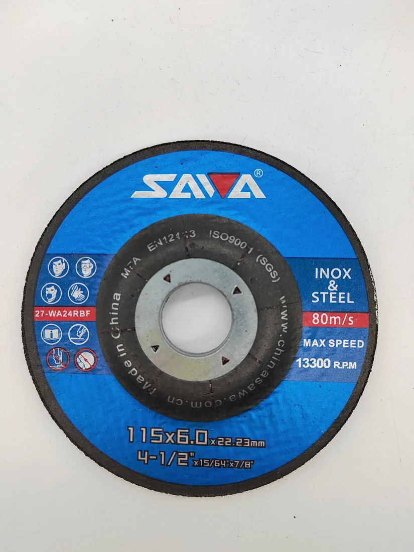 Wheel Manufacturer 115x6x22.23mm Aluminum Grinding Disc 4 Inch Wheel