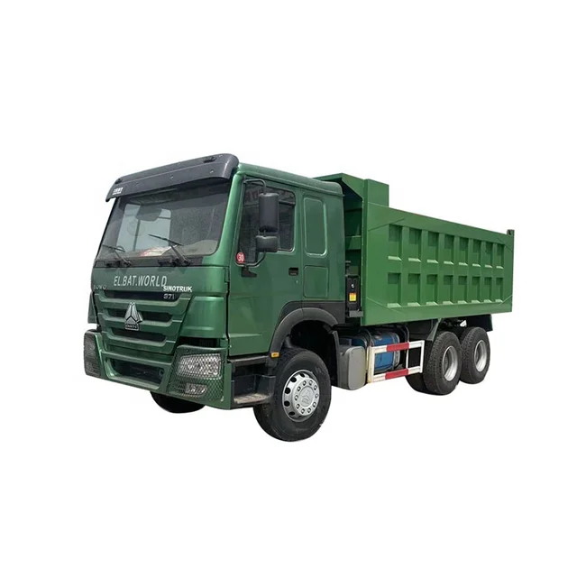 Sino 10 wheels 375HP 371hp used dump trucks  heavy truck sinotruk 6x4 tipper Howo Tipper Truck with good condition for sale