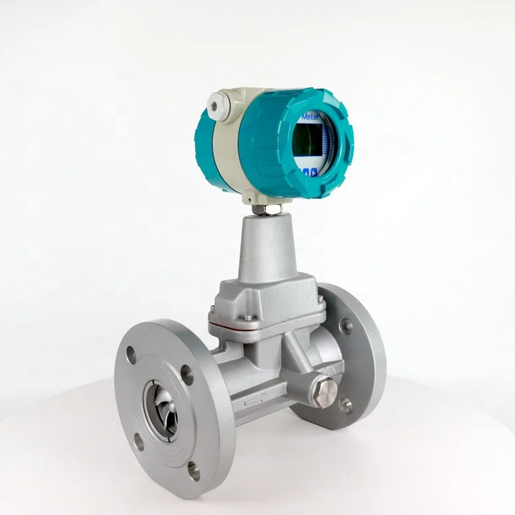 Digital LCD Flange Precession Vortex Flowmeter 4-20ma RS485 IP65 Flowmeter Natural Gas Nitrogen Oxygen Compressed air Flowmeter