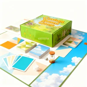 Wholesale Custom Card Table Game Luxury Children Adults Paper Material Board Game for Party