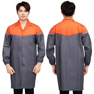 Wholesale Custom Long Sleeve Work Coats Labor Protection Clothing Workwear DustProof Work Clothes
