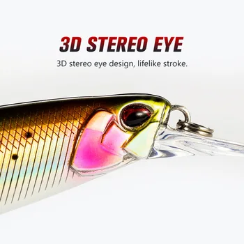 Cheery Lure Bait Spearhead Minnow Trembling Sinking 8g 12g 15g Mandarin Fish Bass Artificial Hard Bait Stainless Steel Trolling – Minnow – view 5