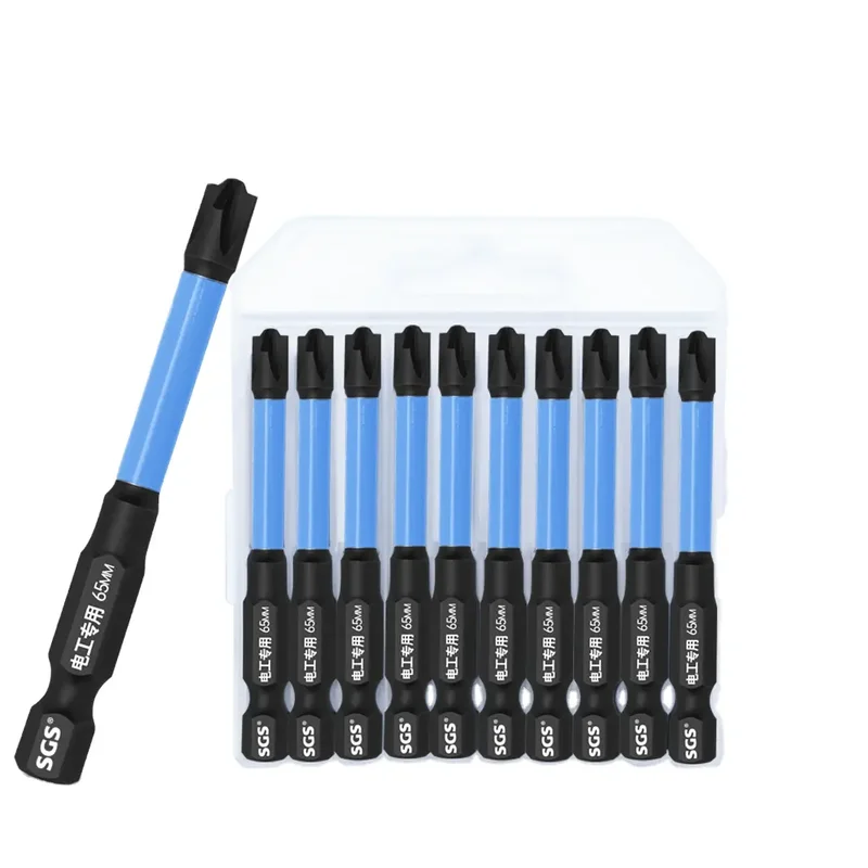 MOYOTEC Professional S2 Steel Sandblasted Surface PH2SL6 Electric Screwdriver Bits with Custom OEM S