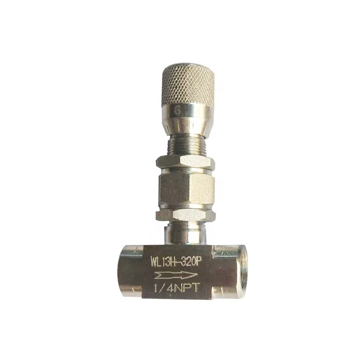 SS 304 Variable Flow Proportional Control Metering Needle Valves