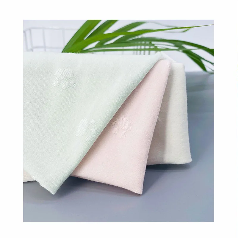 P029 новый продукт немецкий мягкий малыш младенца футболка высокое качество смешанный хлопок модал спандекс одежда ткань