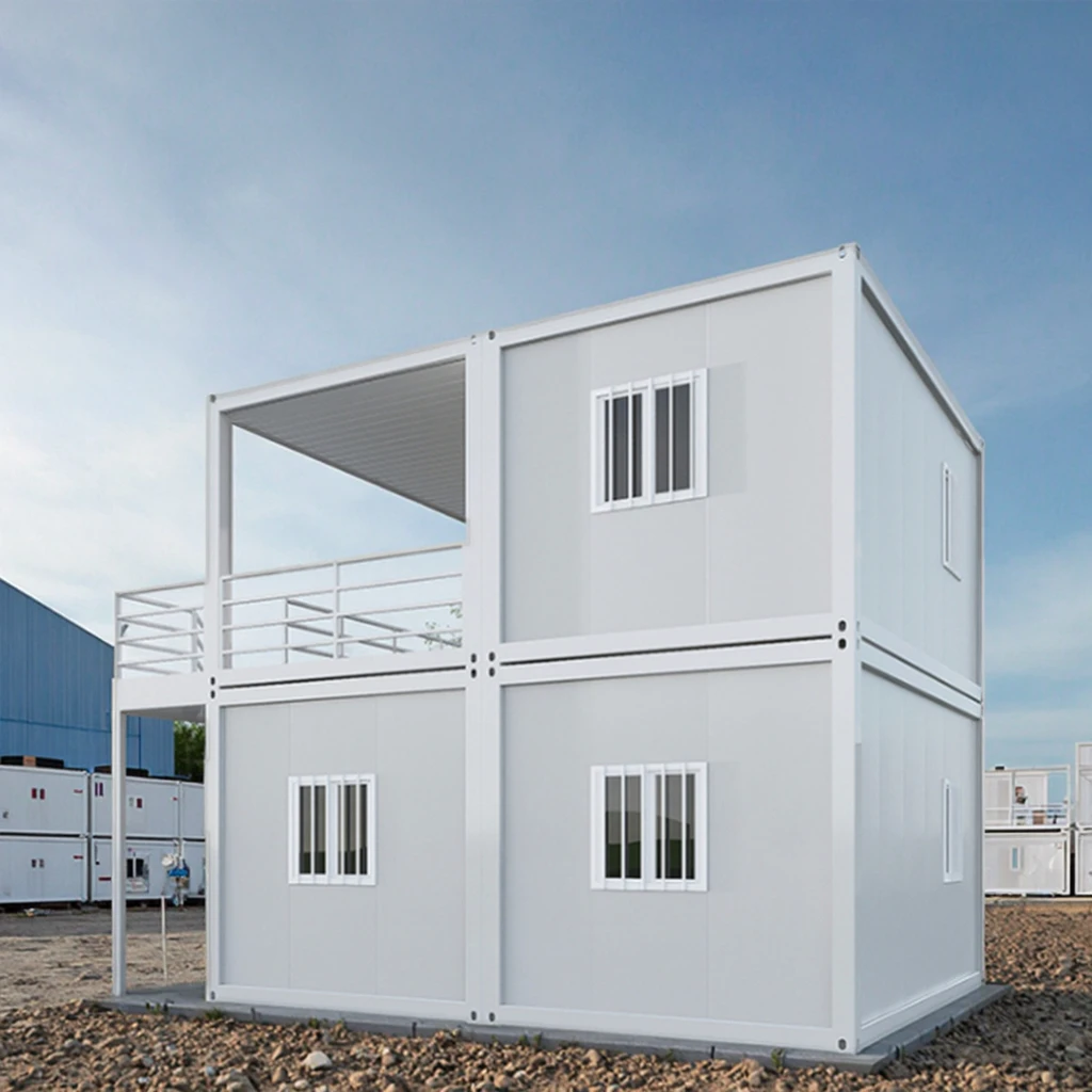 Economic Easy Installation Prefab Residence Container House 20ft 40ft Movable Modular Detachable Cheap Container Home for Sales